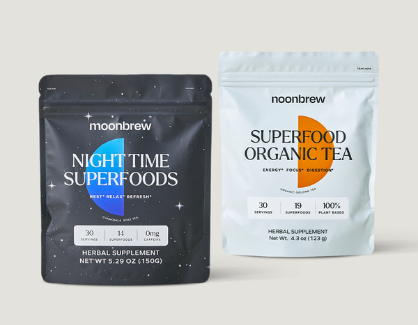 Day & Night Bundle - 30 Servings NoonBrew + 30 Servings MoonBrew