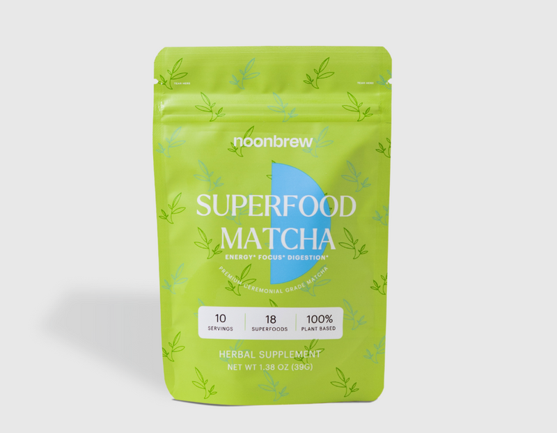 NoonBrew Superfood Matcha - 10 Servings